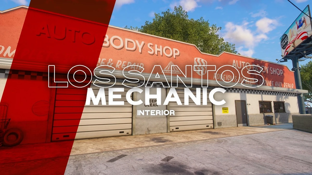 Los Santos Mechanic MAPPING – Fully Open Source | Premium FiveM Interior